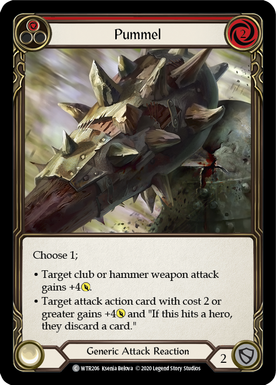 Pummel (Rojo) [U-WTR206] (Bienvenido a Rathe Unlimited) Ilimitado Normal 