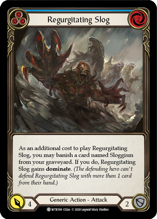 Regurgitación Slog (Azul) [U-WTR199] (Bienvenido a Rathe Unlimited) Ilimitado Normal 