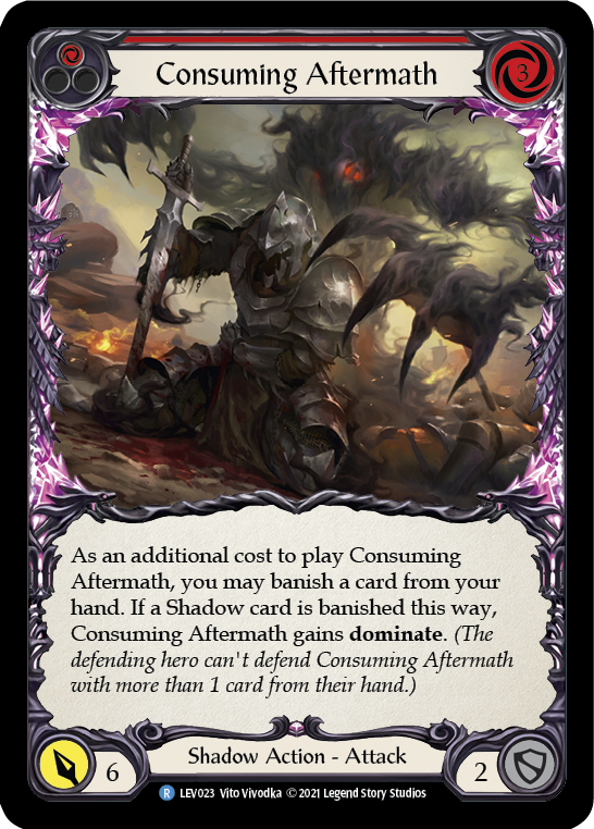 Consuming Aftermath [LEV023] (Cubierta Monarch Levia Blitz) 