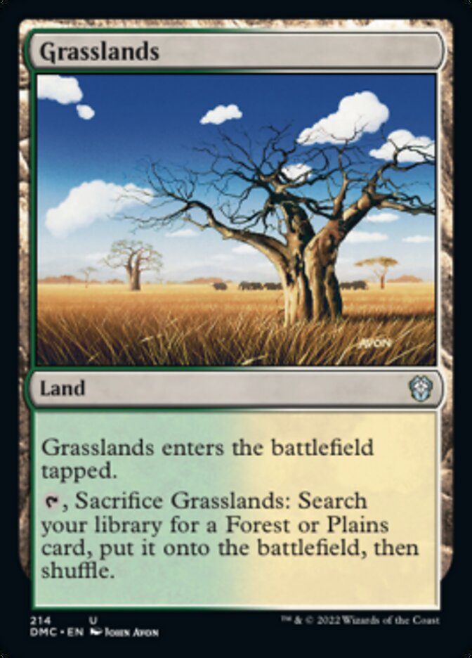 Pastizales [Dominaria United Commander] 