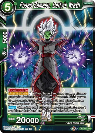Zamasu fusionado, la ira de la deidad (DB1-057) [Mythic Booster] 