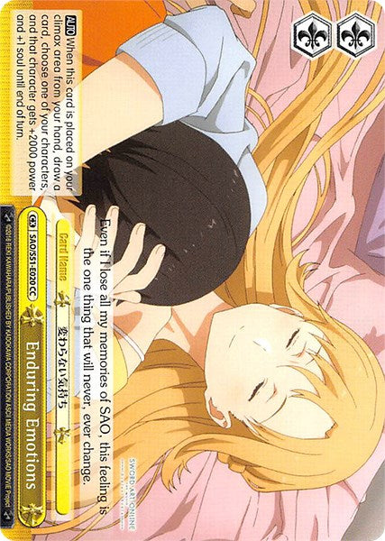 Enduring Emotions (SAO/S51-E020 CC) [Sword Art Online The Movie: -Ordinal Scale-]