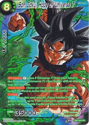 Son Goku, Esperanza del Universo 7 (TB1-052) [Selección de coleccionista vol. 2] 