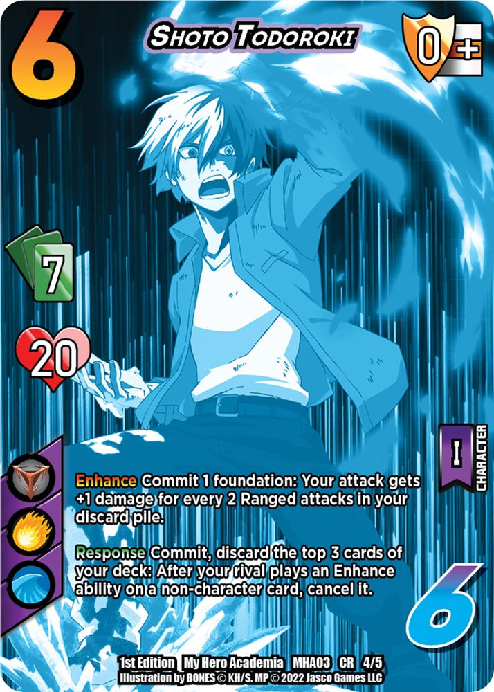 Shoto Todoroki (numerado de serie) [Heroes Clash] 