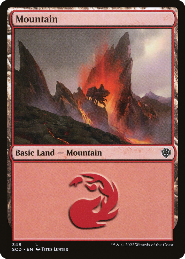 Montaña (348) [Mazos Starter Commander] 