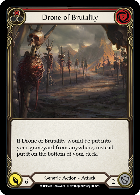 Drone of Brutality (Rojo) [WTR164-R] (Bienvenido a Rathe) Alpha Print Normal 