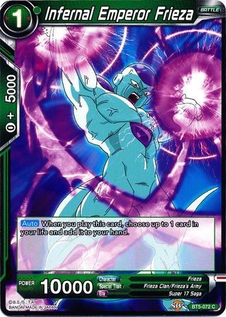 Emperador Infernal Freezer (BT5-072) [Renacimiento milagroso] 