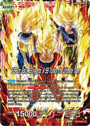 Son Goku, Vegeta y Trunks // SS Son Goku, SS Vegeta y SS Trunks, el equipo definitivo (BT19-001) [La ambición del luchador] 