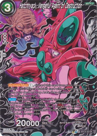Hatchhyack, agente vengativo de la destrucción (EX13-32) [Set especial de aniversario 2020] 