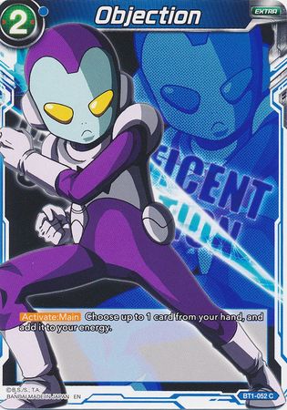 Objeción (BT1-052) [Magnífica colección Fusion Hero] 