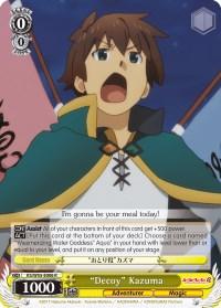 "Decoy" Kazuma (KS/W55-E006 R) [KonoSuba 2] - Blue Jay's Cauldron
