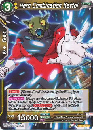 Combinación de héroe Kettol (TB1-089) [El torneo de poder] 