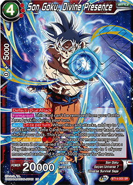 Son Goku, Presencia Divina (BT14-005) [Espíritus cruzados] 