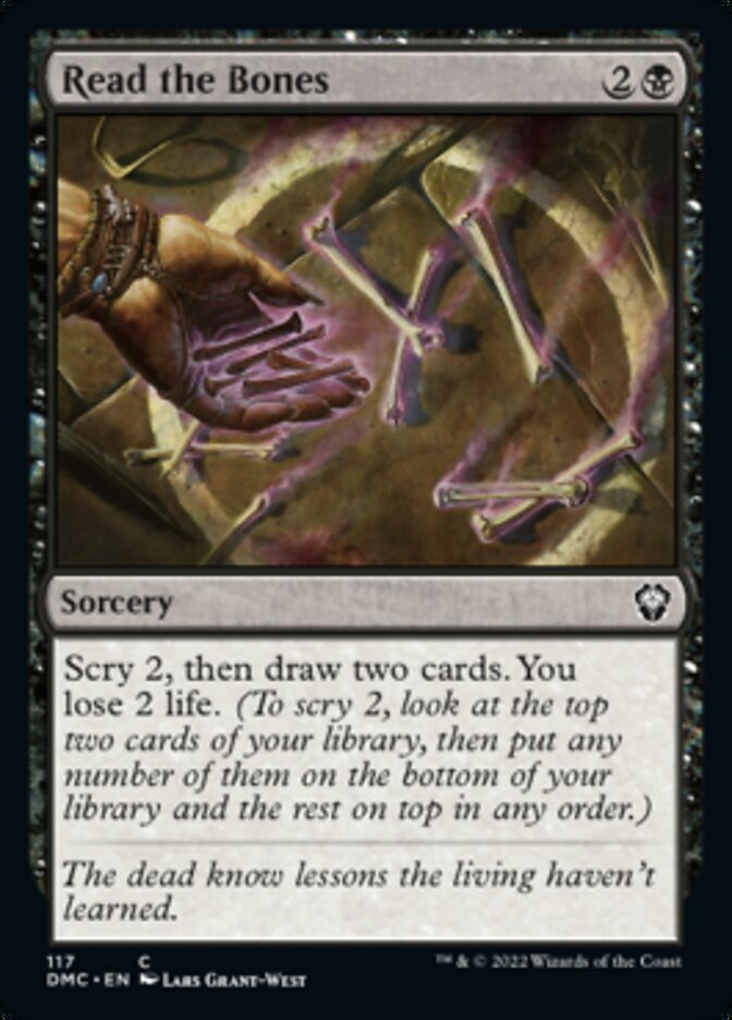 Leer los huesos [Dominaria United Commander] 