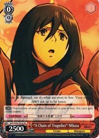 "A Chain of Tragedies" Mikasa (AOT/S35-TE14 TD) [Attack on Titan] - Blue Jay's Cauldron