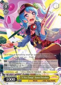 "A Nice Change" Kanon Matsubara (BD/EN-W03-004 R) [BanG Dream! Girls Band Party! MULTI LIVE] - Blue Jay's Cauldron
