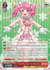 "A Sparkling Stage" Aya Maruyama (BD/EN-W03-067H HR) [BanG Dream! Girls Band Party! MULTI LIVE] - Blue Jay's Cauldron
