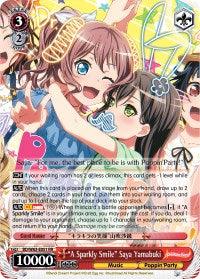 "A Sparkly Smile" Saya Yamabuki (BD/W63-E051 RR) [BanG Dream! Girls Band Party! Vol.2] - Blue Jay's Cauldron