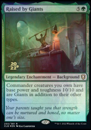 Criado por gigantes [Promociones de presentación de Commander Legends: Battle for Baldur's Gate] 