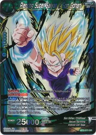 Perforación Super Saiyan 2 Son Gohan (BT2-073) [Union Force] 