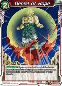 Negación de la esperanza (BT7-023_PR) [Promociones de presentación de Assault of the Saiyans] 