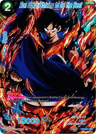Son Goku, esforzándose por ser el mejor (TB3-021) [Choque de destinos] 