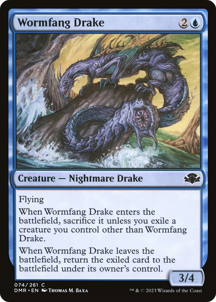 Draco Colmillo de Gusano [Dominaria Remastered] 