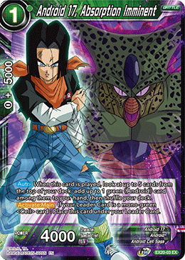 Androide 17, absorción inminente (EX20-03) [Ultimate Deck 2022] 