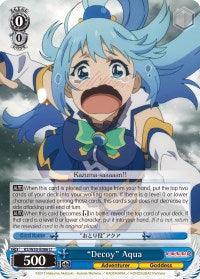 "Decoy" Aqua (KS/W55-E086 U) [KonoSuba 2] - Blue Jay's Cauldron