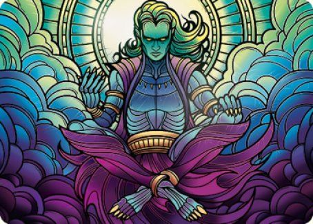 Zur, Eternal Schemer Art Card 2 [Serie de arte Dominaria United] 