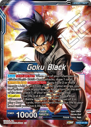 Goku Black // SS Rose Goku Black, el comienzo del regreso a la desesperación (Estampado dorado) (EX22-01) [Ultimate Deck 2023] 