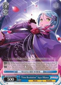 "Firm Resolution" Sayo Hikawa (BD/W54-TE02R RRR) [BanG Dream! Girls Band Party!] - Blue Jay's Cauldron