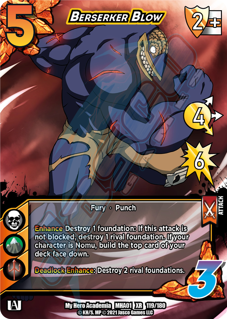 Berserker Blow [Series 1 XR Unlimited]