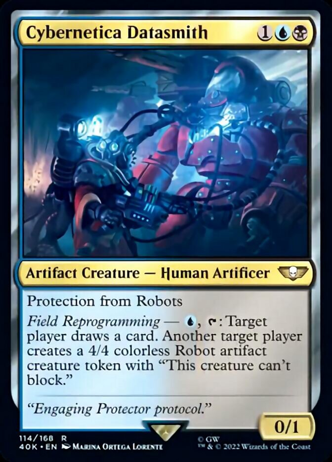 Cybernetica Datasmith (lámina de sobretensión) [Warhammer 40,000] 