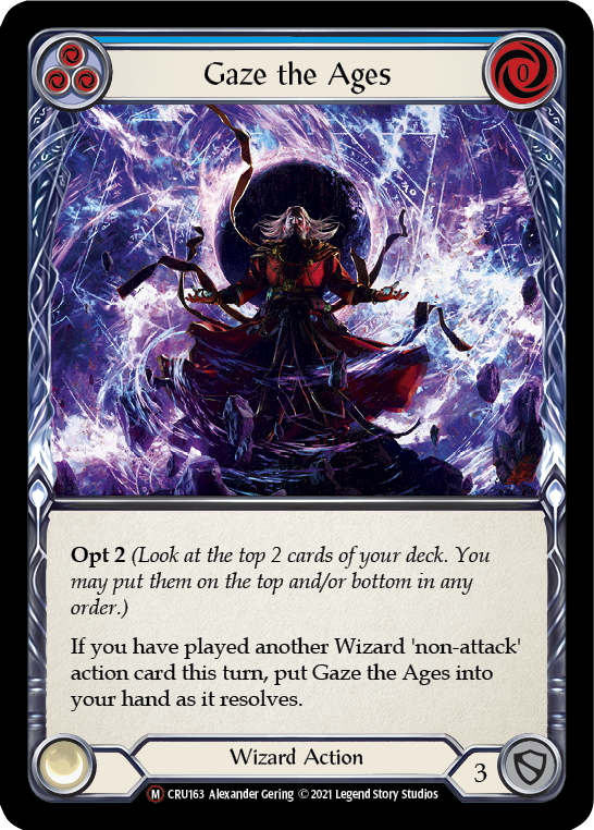Gaze the Ages [U-CRU163] (Crucible of War Unlimited) Ilimitado Normal 