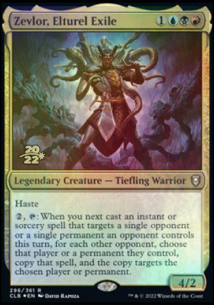 Zevlor, Elturel Exile [Promociones de presentación de Commander Legends: Battle for Baldur's Gate] 