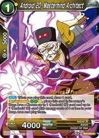 Android 20, Mastermind Architect (BT9-054) [Promociones de presentación de Universal Onslaught] 