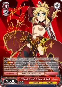 "Final Flash" Saber of Red (APO/S53-E028SP SP) [Fate/Apocrypha] - Blue Jay's Cauldron