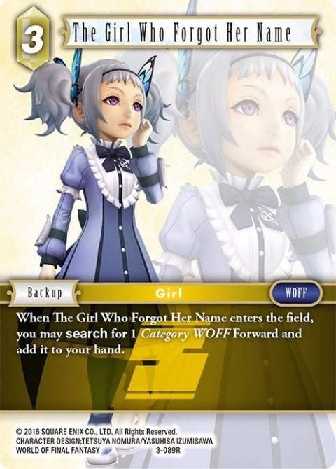 La chica que olvidó su nombre [Opus III] 