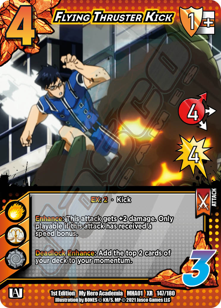 Patada de propulsor volador [Serie 1 XR] 