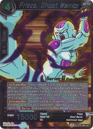 Freezer, Ghost Warrior (BT8-094_PR) [Promociones de presentación de Malicious Machinations] 