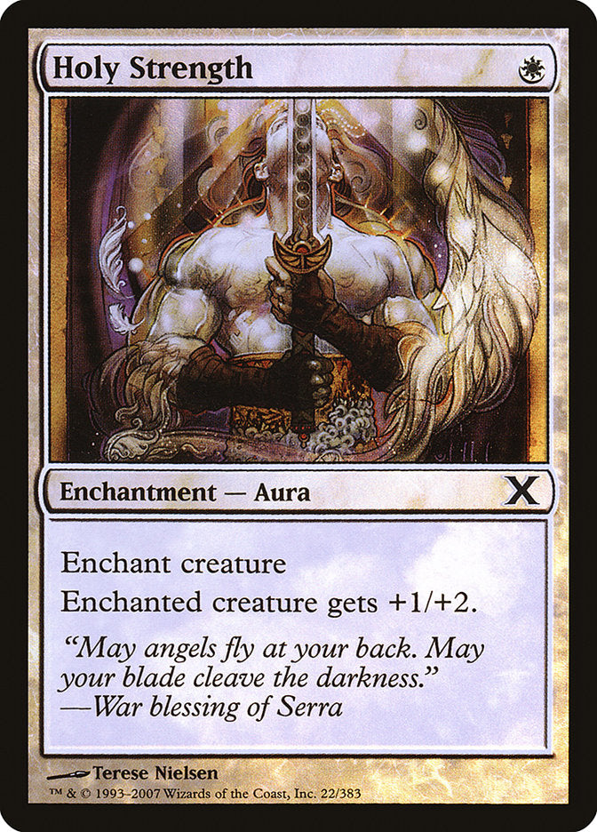 Fuerza Sagrada (lámina premium) [Décima edición] 