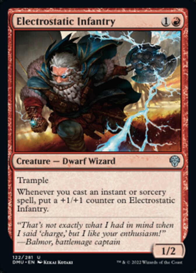 Infantería electrostática [Dominaria United] 