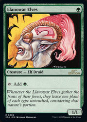 Elfos de Llanowar [Edición del 30 aniversario] 