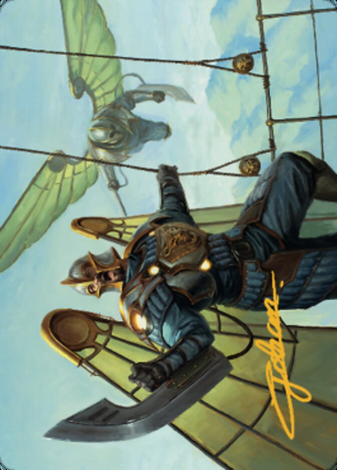 Tarjeta de arte Air Marshal (firma estampada en oro) [Serie de arte de guerra de los hermanos] 