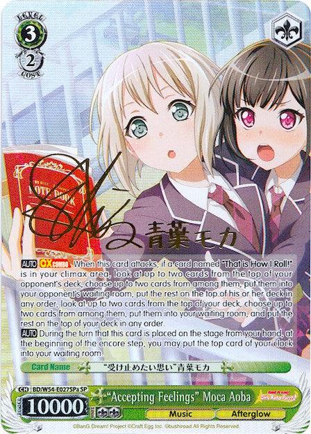 "Accepting Feelings" Moca Aoba (BD/W54-E027SPa SP) [BanG Dream! Girls Band Party!] - Blue Jay's Cauldron
