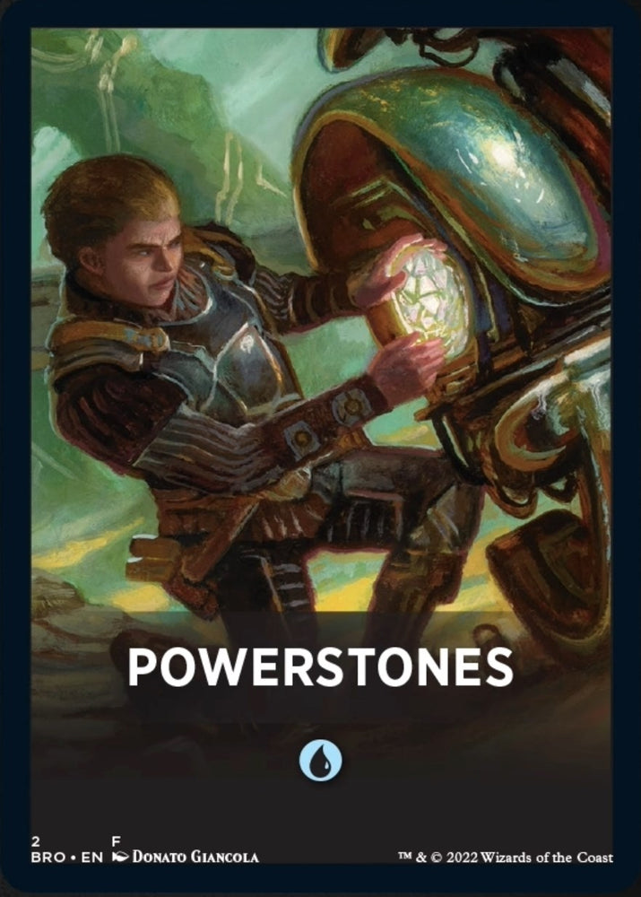 Tarjeta temática Powerstones [Fichas de guerra de los hermanos] 