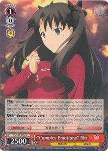 "Complex Emotions" Rin (FS/S36-E060 U) [Fate/Stay Night [Unlimited Blade Works] Vol. II] - Blue Jay's Cauldron