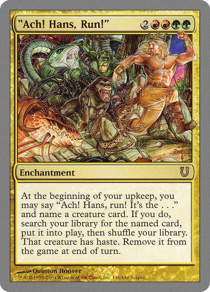 "Ach! Hans, Run!" [Unhinged] - Blue Jay's Cauldron