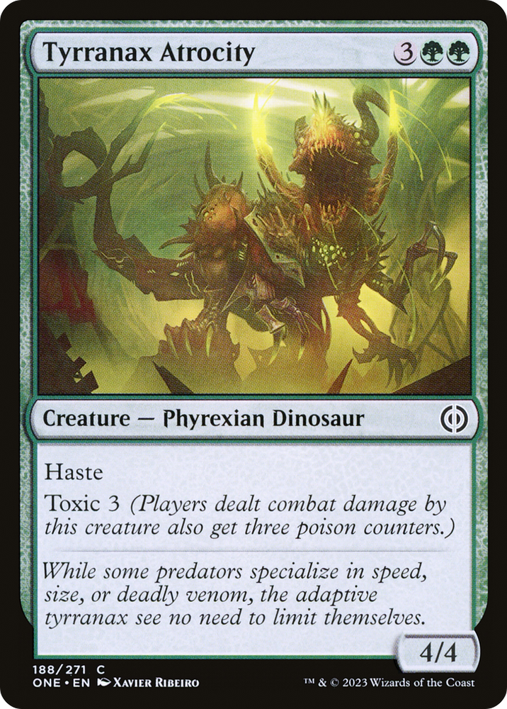 Atrocidad de Tyrranax [Pyrexia: Todos serán uno] 